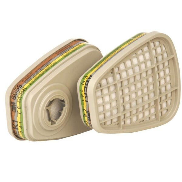 Filtre antigaz et antivapeur 3M™ 6059 ABEK1