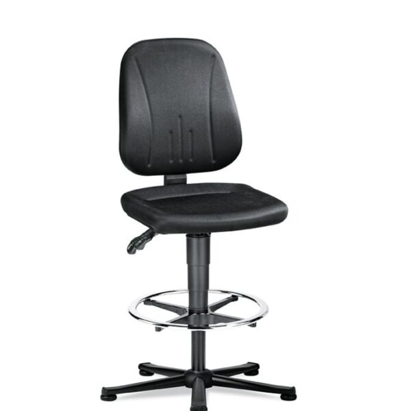 Siège Industriel UNITEC ESD avec repose-pieds, Hauteur d'assise 580-850mm