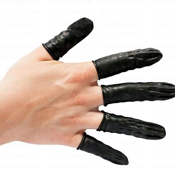 Doigtiers en Carbone Noir