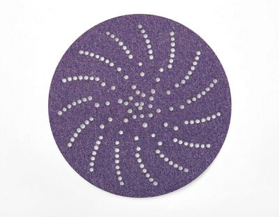 Disques abrasif 3M Xtract™ Cubitron™ II 775L à support film auto-agrippant Multi-trous