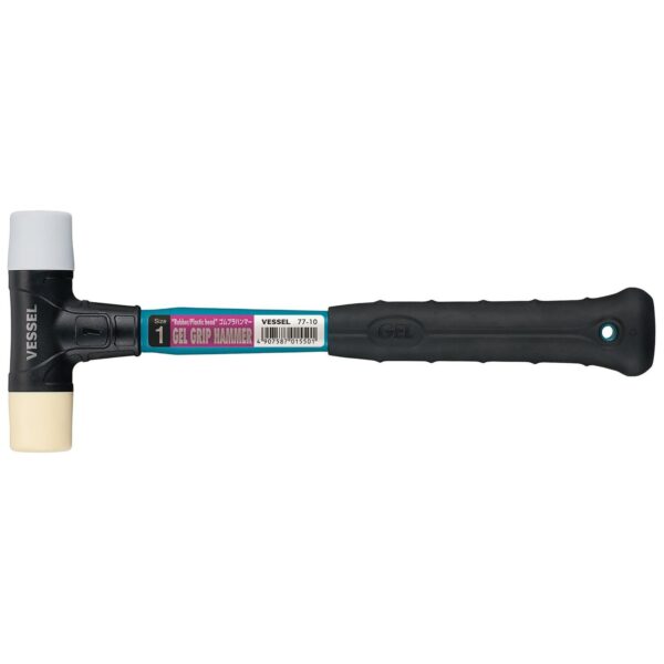 Marteau Gel Grip tête en caoutchouc/plastique 77-10