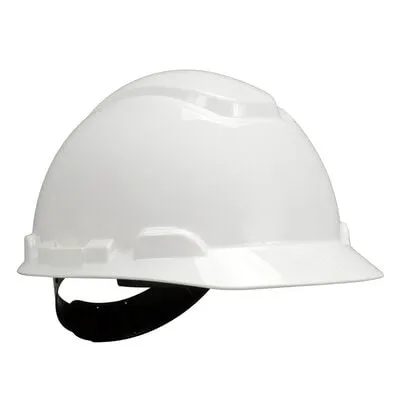 Casque 3M™, à cliquet, ventilé, bandeau en plastique, blanc