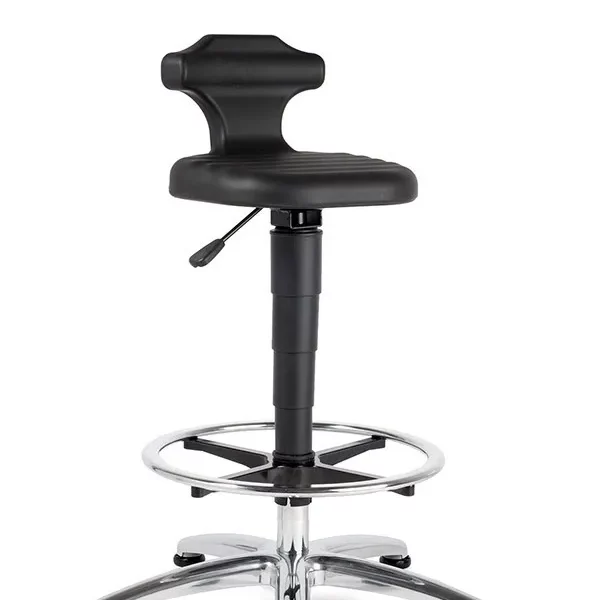 Siège Assis-Debout industriel FLEX ESD avec Repose Pieds, Hauteur d'assise 510-780 mm
