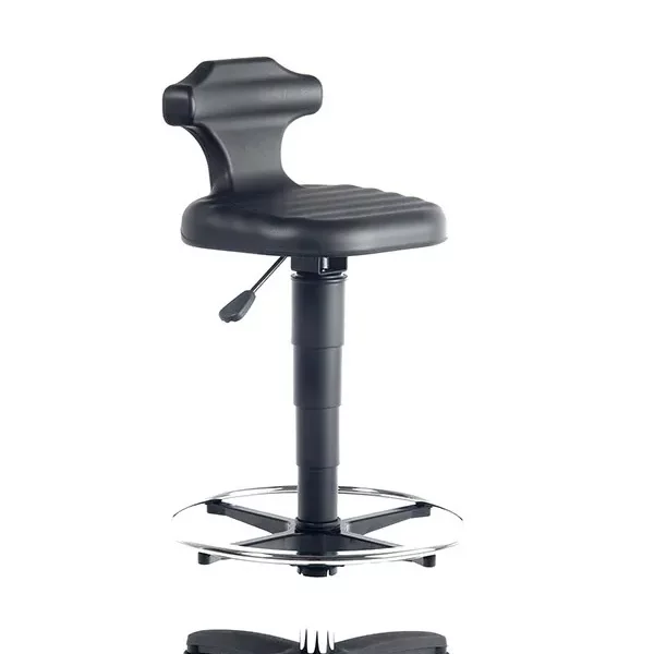 Siège Assis-Debout industriel FLEX avec Repose Pieds, Hauteur d'assise 510-780 mm
