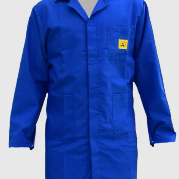 Blouse ESD Bleu Royal