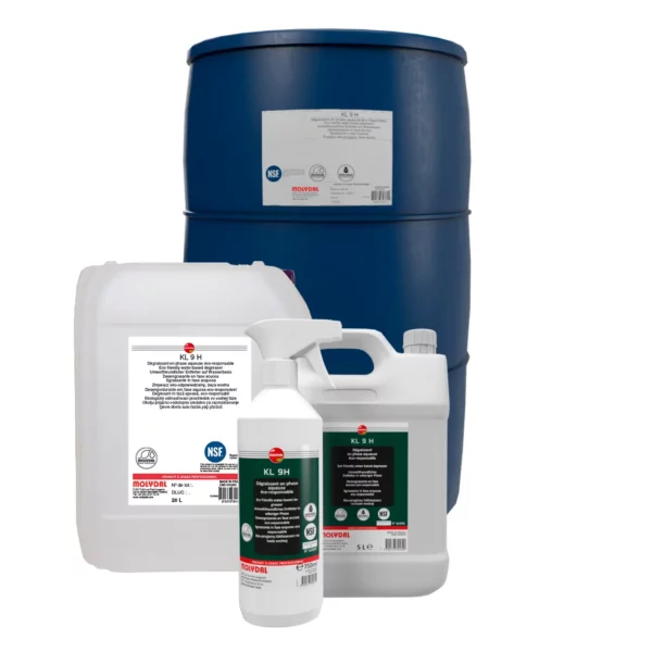 Nettoyant dégraissant écoresponsable en phase aqueuse KL 9 H