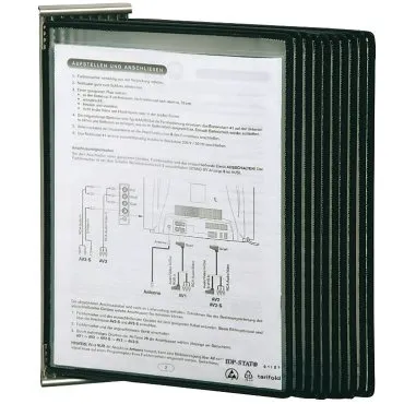 Support mural ESD pour 10 pochettes A4