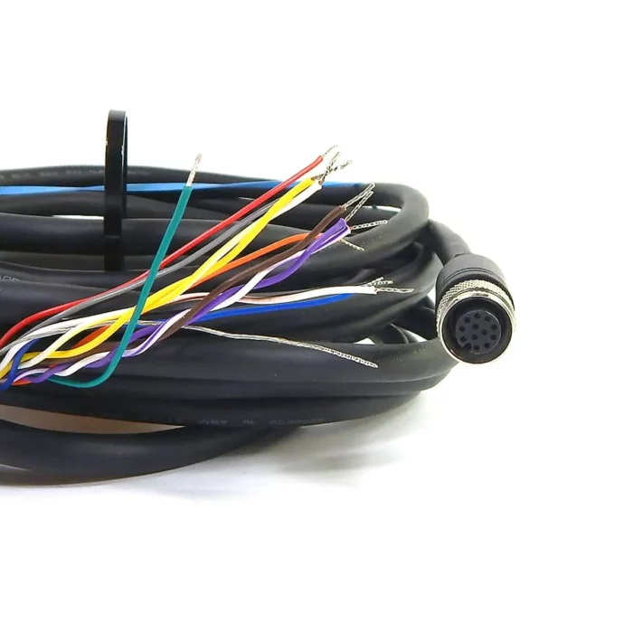 Câble d'alimentation et d'E/S, m12-12 (longueur 5 m)