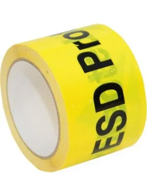 Ruban de Traçage de Sol Version Non ESD 50mm X 66m Logo ESD + Ecriture