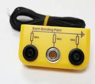 Equerre de Connexion Avec 2 Fiches Bananes + Pression Mâle 10 mm