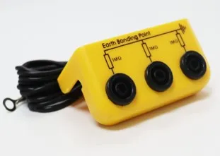 Équerre de connexion Avec 3 Fiches Bananes