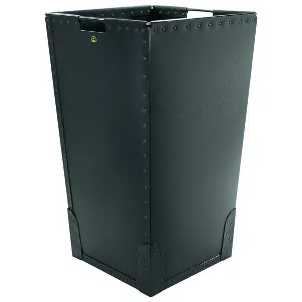 Poubelle ESD Noir 112 litres
