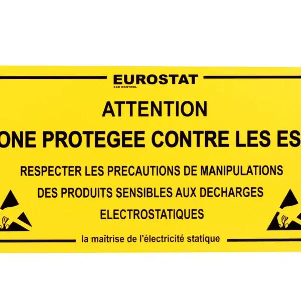 Panneau de Siganlisation ESD 600 X 300mm