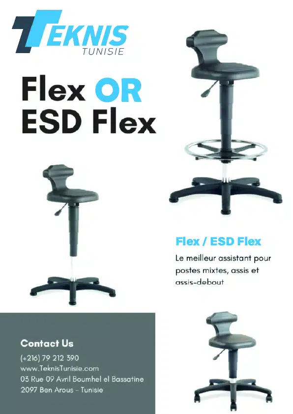 Assis debout la solution ergonomique pour votre poste de travail